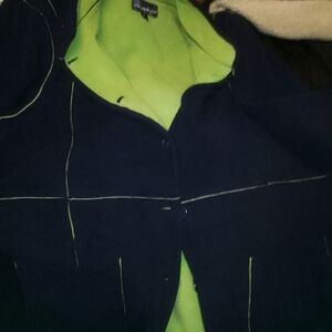Black and Green Jacket